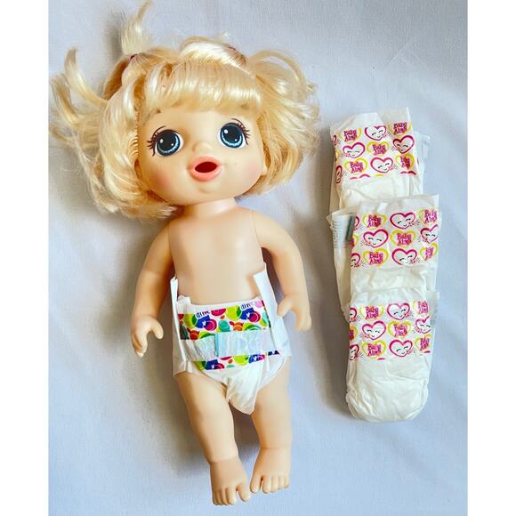 Hasbro Doll With Diapers - Picture 1 of 5